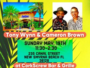 Sunday Brunch with Live Music with Tony Wynn & Cameron Brown